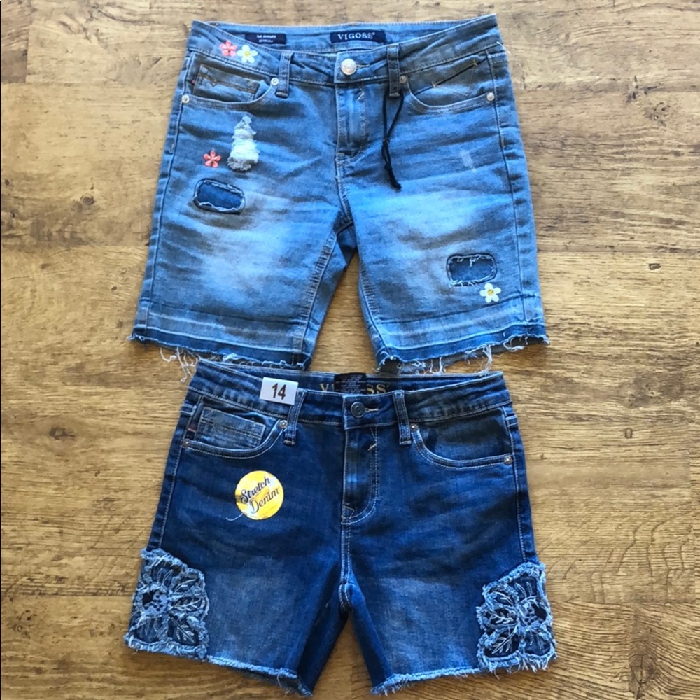 Vigoss Girls shorts size 14